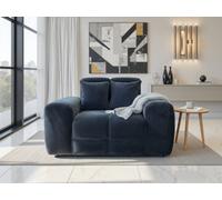 Stratus Interiors Jacob Comfy Bubble Cloud Sofa For Livingroom - Black - 1 Seater Sofa For Bedroom
