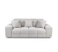 Stratus Interiors Jacob Comfy Bubble Cloud Sofa For Livingroom - Oatmeal - 4 Seater