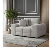 Stratus Interiors Jacob Comfy Bubble Cloud Sofa Oatmeal For Livingroom - Oatmeal - 1 Seater Sofa