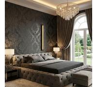 Stratus Interiors Mini Ambassador Short Chunky Headboard Bed Frame - Add Professional Assembly & Delivery- Double - Gas Lift Ottoman Storage Type