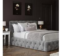 Stratus Interiors Mini Ambassador Short Chunky Headboard Bed Frame - Add Professional Assembly & Delivery- Super King - Gas Lift Ottoman Storage