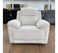 Stratus Interiors Owen Electric Recliner Sofa with Adjustable Settings in Beige Stratus Interiors Beige