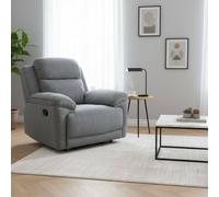 Stratus Interiors Owen Electric Recliner Sofa with Adjustable Settings in Grey Stratus Interiors Grey