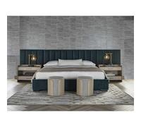 Stratus Interiors Raphael Extra Wide Headboard Bed- Super King - Gas Lift Ottoman Storage Type
