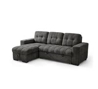 Stratus Interiors Sofa Bed with Sleeping Function & Storage in Grey Stratus Interiors Grey