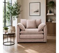 Stratus Interiors Solaya Premium Textured Taupe Fabric Sofa for Modern Living in Beige | Size: 2 Seater Stratus Interiors Beige 2 Seater