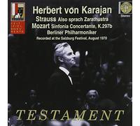 Herbert Von Kar Karajan dirigiert Mozart: Sinfonie Concertante K 297b/ Stra (CD)