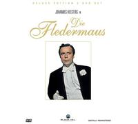 Strauss - Die Fledermaus - Filmoperette mit Johannes Heesters - 2 Video DVD