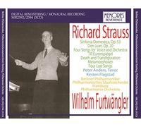Strauss : Don Juan,Sinfonia Domestica / Furtwangler