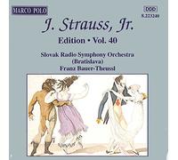 Bauer-Theussi, Slovak Radio Phi – STRAUSS II, J. – Edition Vol. 40