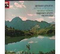 STRAUSS, RICHARD - STRAUSS, RICHARD - ALPINE SYMPHONY LP (RUDOLF KEMPE & DRESDEN STATE ORCHESTRA) QUAD [18193]