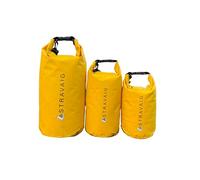 Stravaig Dry Bag - Waterproof Bag for Swimming, Camping, Paddle Board Accessories & Beach | 5L, 10L, 20L Sizes | Dry Bags for Outdoor Adventures (Yellow, 20L)