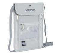 Stravia Voyager Neck Wallet - RFID Blocking Passport Holder for Travel, Slim Lightweight Hidden Neck Pouch with 5 Compartments, Adjustable 22” Strap,Splash-Resistant Travel Wallet for Cash, Cards & ID