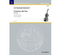 Stravinsky: Berceuse from L'Oiseau De Feu (the Firebird) for Violin and Piano, Schott Edition ED2081: Berceuse / pour violon et piano. violin and piano.