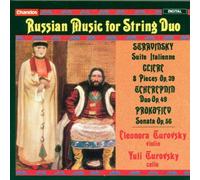 Stravinsky / Gliere / Tcherepnin / Prokofiev: Russian Music for String Duo