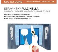 Chicago Symphony Orchestra - Stravinsky: Pulcinella - Symphony in Three Movements / Four Etudes