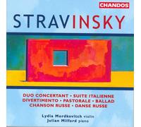 Stravinsky, I. - Works For Violin And Piano (Mordkovitch, Milford)