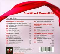 STRAVINSKY: LE SACRE DU PRINTEMPS; HINDEMITH: SONATE FOR PIANO HOUR HANDS; RAVEL