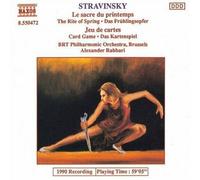 STRAVINSKY/RAHBARI: RITE OF SPRING/CARD GAME - CD