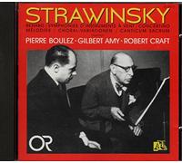 Stravinsky / Renard - Symphonies d'instruments a vent - Concertino - Mélodies - Choral-Variationen - Canticum Sacrum