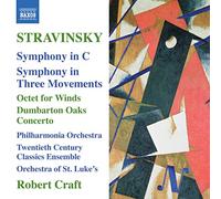 Stravinsky: Symphony in C / Symphony in Three Movements / Octet / Dumbarton Oaks