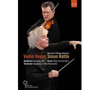 Stravinsky: Symphony in Three Movements; Bruch: Violin Concerto No.1; Beethoven: Symphony No.7 (Berlin Philharmonic Orchestra/Simon Rattle) [DVD] [2009] [NTSC]