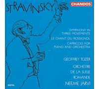 Stravinsky: Symphony in Three Movements / Le chant du Rossignol / Capriccio for Piano and Orchestra by Geoffrey Tozer (1994-01-01)