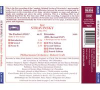 STRAVINSKY: THE FIREBIRD (COMPLETE ORIGINAL VERSION); PETRUSHKA (REVISED 1947 VE
