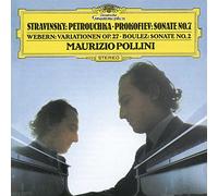 Stravinsky: Three mouvements from Petrushka; Prokofiev: Piano Sonata 7; Webern: Piano Variations; Boulez: Piano Sonata 2