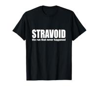 Stravoid The Run Selfirony Running Marathon T-Shirt