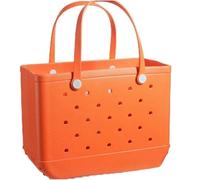 Straw Bag Beach Bags Waterproof Sandproof Large Size EVA Rubber Outdoor Portable Travel Washable Tote Bag For Sports(10,48x24x36CM)