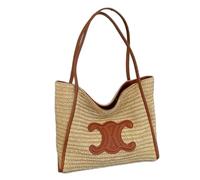 Straw Beach Bag for Women, Summer Straw Tote Bag Handbag, Retro Handmade Boho Casual Woven Travel Holiday Shoulder Bags for Beach Vacation Outdoor Shopping Daily Use