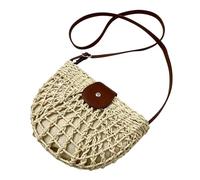 Straw Beach Bag, Straw Bag, Hole Pattern, Large Capacity, Crochet Beach Bag, for Desk, School, Everyday, Office, Dating, Outdoor, Travel, Work, Shopping, Commuting, Camp, beige, Siehe