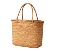 Straw Beach Tote Natural Rustic Boho