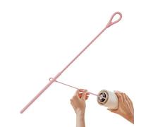 Straw Brush - Long Reusable Silicone Straw Brush - Straw Cleaning Brush - 2 Pieces Silicone Straws Cleaner Brushes Set | Long Handle Reusable Cleaning