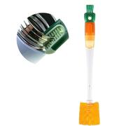 Straw Cleaner, Bottle Cleaner Brush, Bottle Brushes for Cleaning, Water Bottle Brush Cleaner, Small Bottle Brush, Cleaning Brushes for Small Spaces Bottles, Spouts, Coffee Pots, Teapots (Orange)