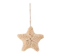 Straw Decor Five Point Star Hanging Rustic Ornament Christmas