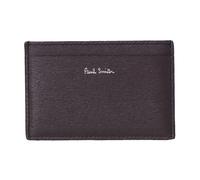Straw-Grain Credit Card Holder - male - Paul Smith - Wallets & Cardholders - Red - ONE SIZE - Accessories ONE SIZE