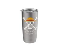 Straw Hat Jolly Roger. The time has Come. Stainless Steel Insulated Tumbler