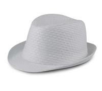 Straw Hat K-up Panama Rétro Blanc 59 cm