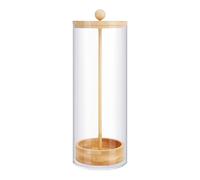 Straw Holder Dispensers - Transparent Straws Dispenser | Long Straw Dispenser with Lid | Vintage Container Holder | Reusable Storage Container for Various Straws
