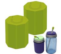 Straw lid, drinking cup, straw covers, spare parts for everyday use and on the go when travelling, hiking, picnic, mountaineering, outdoor activities