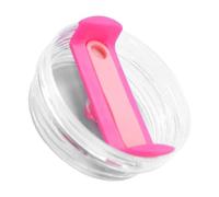 Straw Lids - Cup Lid - Leakproof Lid | 40oz Silicone Leak-proof Cup Lids With Handle, Designed For Outdoor Adventures, Hiking, Traveling, Fishing, And Gym Use, About 10x10x3cm/3.94x3.94x1.18 Inch