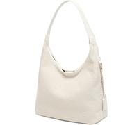 Straw Shoulder Bag for Women Summer Soft Woven Shoulder Purse Handbags,Beach Tote Straw Bag for Vacation, White, M, Women's Straw Shoulder Bag Beach Tote Bag Handbag