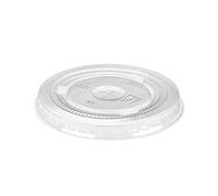 Straw Slot Cold Cup Lid Recyclable PET 9oz Clear (Pack of 1000) R11002
