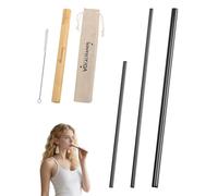 Straw Tool for Singing, Vocal Training Set - Stainless Steel Vocal Trainer for Voice Exercises, 3 Sizes to Improve, Train & Heal Your Voice | Portable & Durable Design