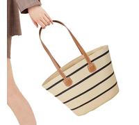 Straw Tote Bag for Women,Woven Beach Purse Shoulder Bag | Stylish Cosmetic Storage Clutch for Travel Cruise Vacation Shopping Dating