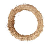 Straw Wreath - 400g, Wreaths, Natural Wreath Form, Lightweight | Comfortable Natural Rustic Decoration For Winter Daily Christmas Holiday Birthday Party Offices Home Room