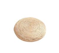 Straw Yoga Meditation Cushion Japanese Style Tatami Cushion Meditating Mat Soft And Comfortable Filled With Silk Wadding for Yoga & Mindfulness(Type2)