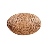 Straw Yoga Meditation Cushion Japanese Style Tatami Cushion Meditating Mat Soft And Comfortable Filled With Silk Wadding for Yoga & Mindfulness(Type3)